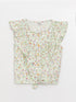LC Waikiki Crew Neck Patterned Girl's Blouse